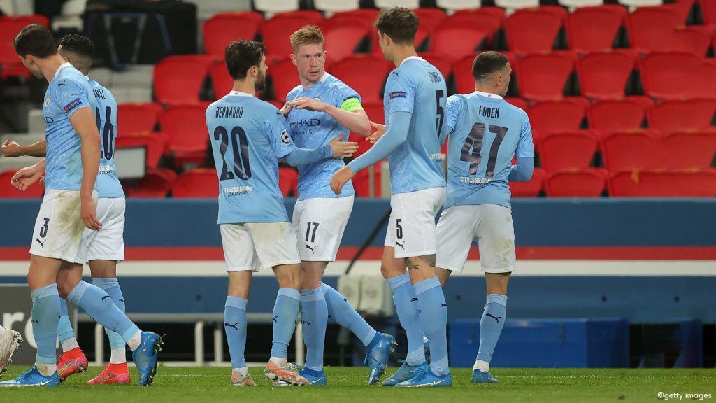 Manchester City Can Already Smell The CL Final, De Bruyne Scores In Paris With Luck |  UEFA Champions League 2020/2021