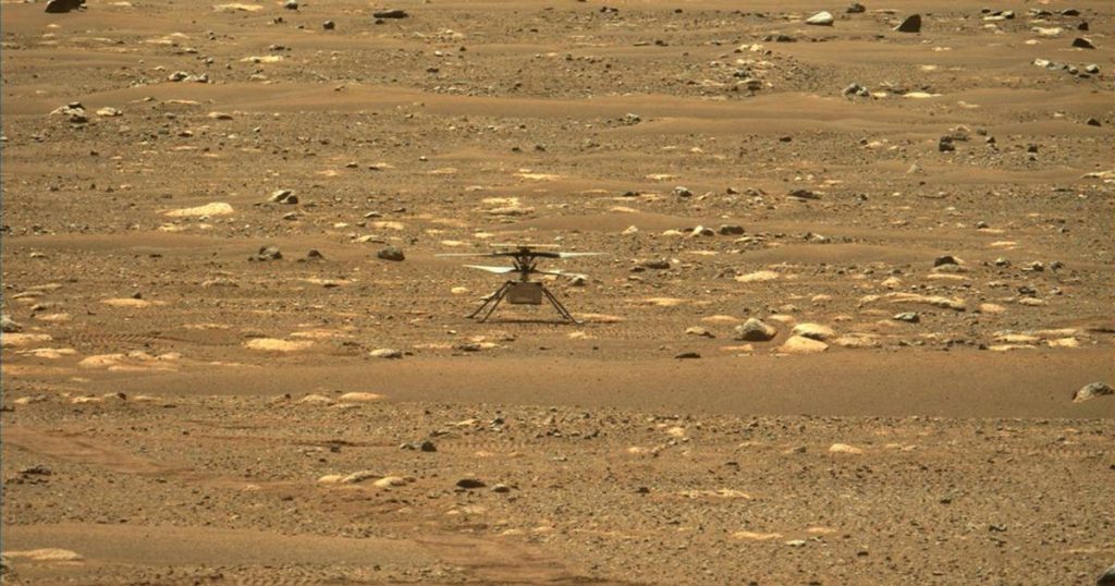 Helicopter creativity can now be heard on Mars |  Science and Planet