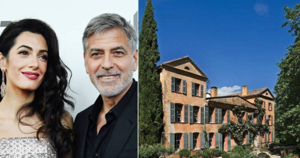 Look inside.  Clooneys Purchase of Nearly 8 Million French Properties with Vineyard |  Look inside at Celebrities