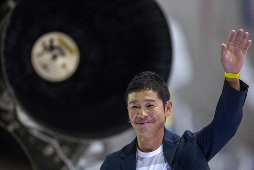 Russia launches Japanese billionaire to the International Space Station ISS