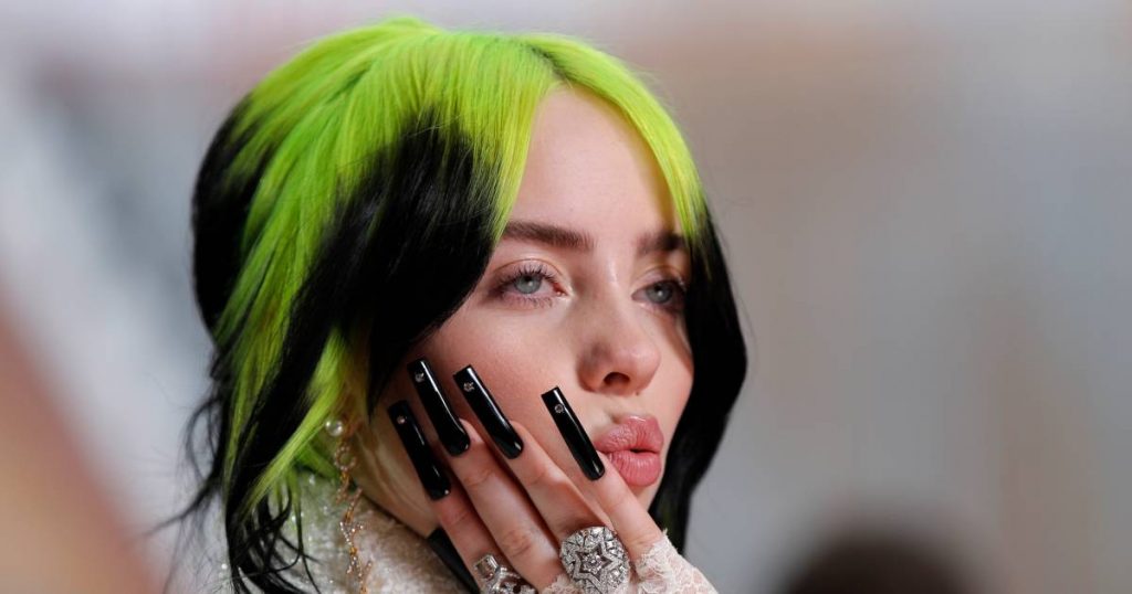 You've Never Seen It Like This: Surprises Billie Eilish in a sexy photo shoot in British Vogue |  Famous