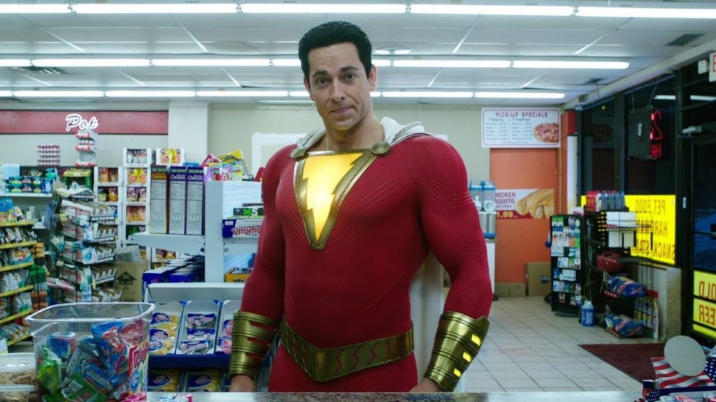 First official look at the redesigned Shazam in 'Shazam!  wrath of the gods