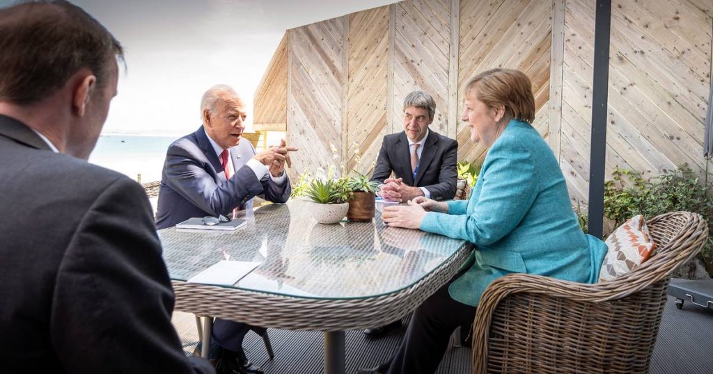Merkel and Biden calm the folds |  abroad