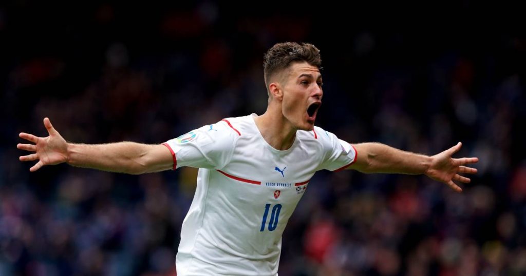 Tournament goal already?  Distinguished Schick leads the Czech Republic with a global goal beyond Scotland |  European Football Championship (11 June - 11 July)