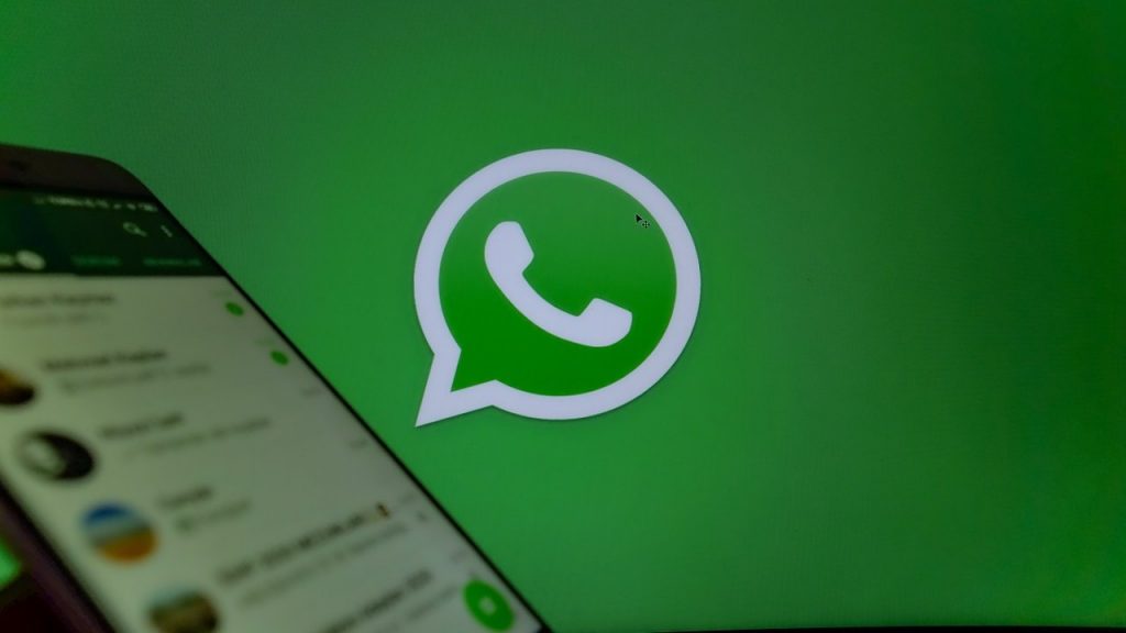 WhatsApp logo smartphone chat