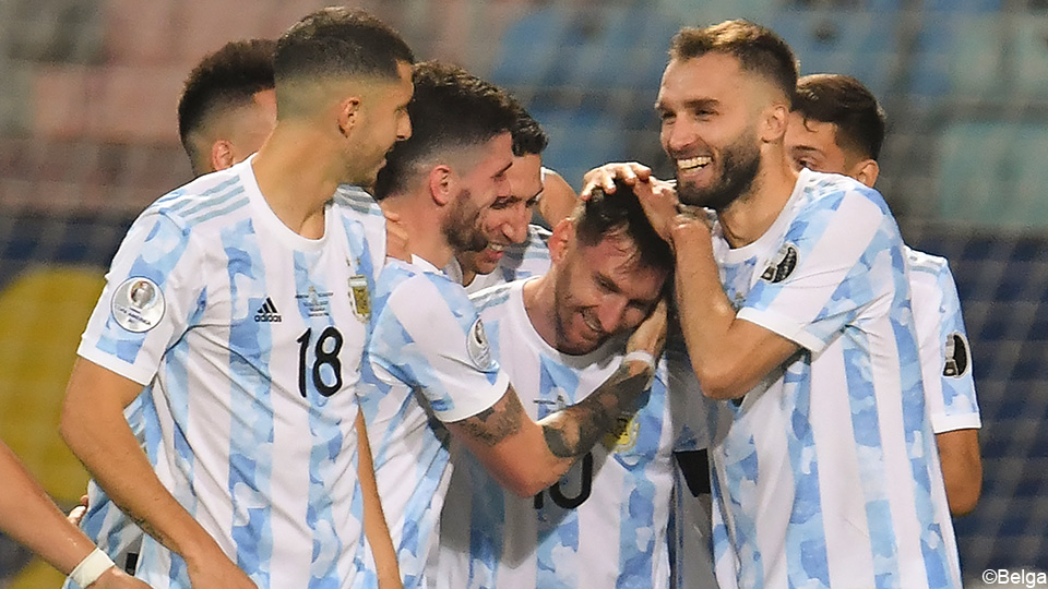 Video: Messi leads Argentina to the semi-finals of the Copa Cup with two passes and one beauty goal |  Copa America
