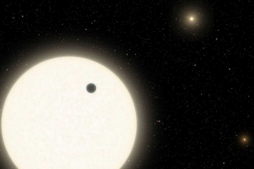 exoplanet with three suns