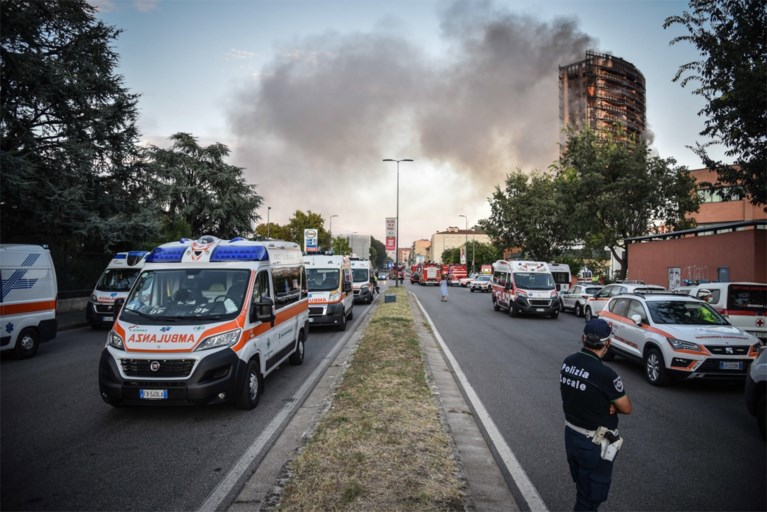 Major fire in a 20-storey apartment building in Milan, emergency services are looking for possible deaths