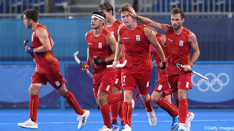 The Red Lions break through the Spanish wall only after the first half and reach the semi-finals |  the Olympics