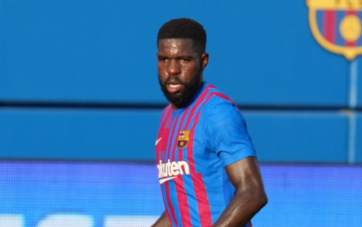 The Spanish press is interested in Umtiti's hidden answer: space?  space in my car..."
