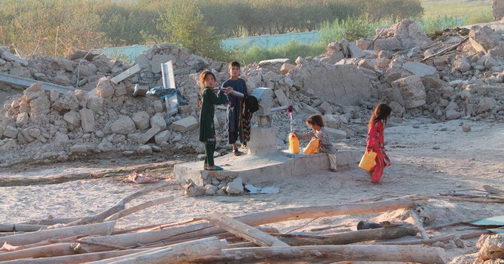 The United Nations Food Program warns of a "humanitarian catastrophe" in Afghanistan |  Afghanistan in the hands of the Taliban