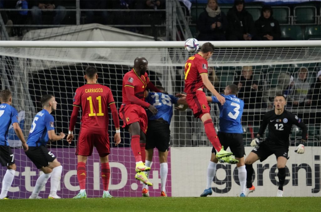 REACTIES. Hans Vanaken en Thibaut Courtois tevreden met wedstrijd tegen Estland: “Opdracht volbracht”