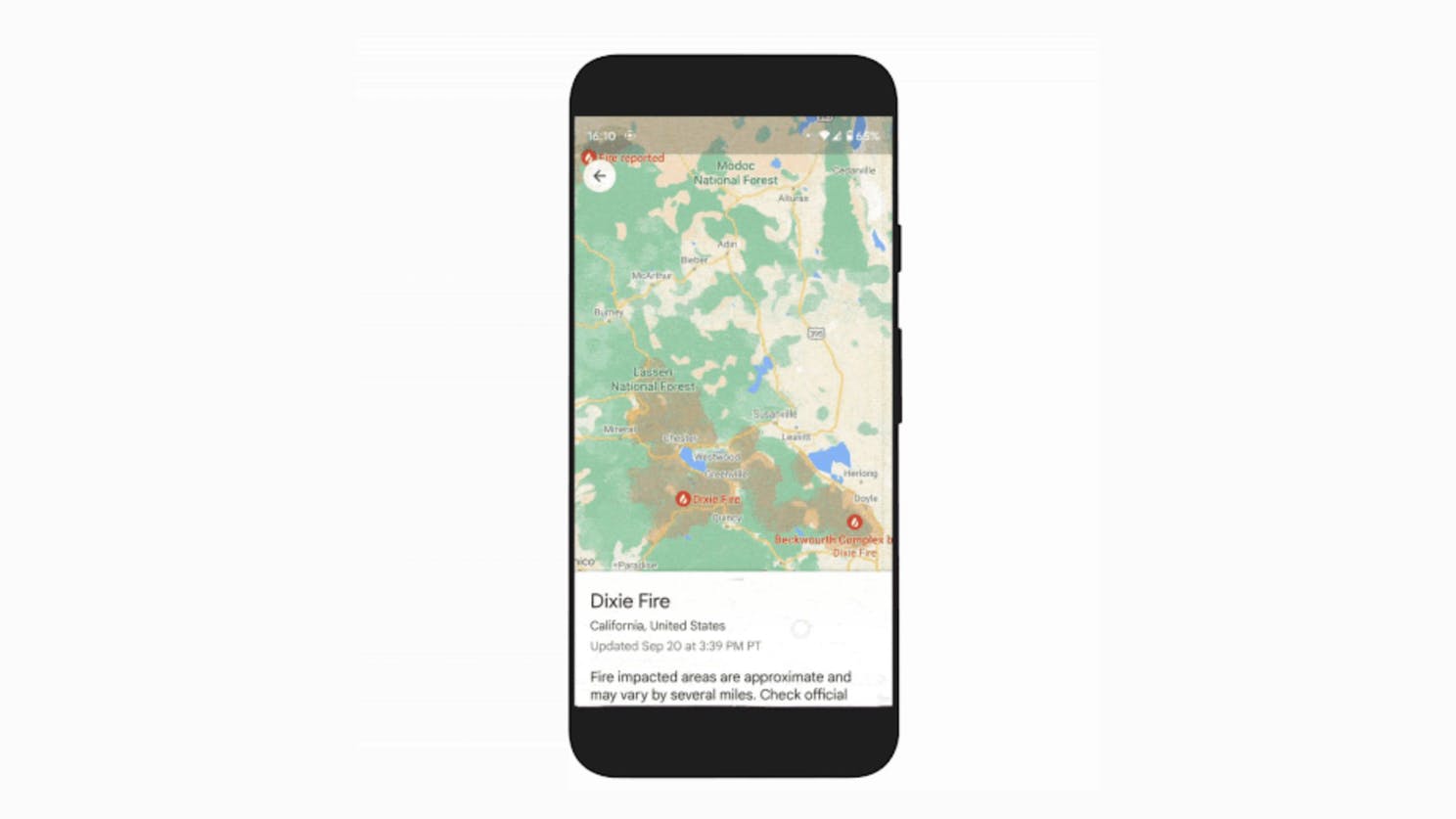 Everything you need to know about the new Google Maps Wildfire feature
