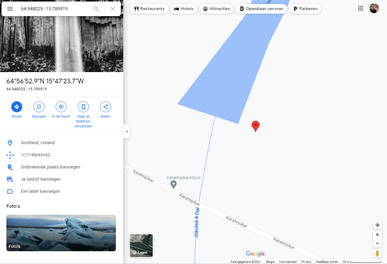 This is how you can find the coordinates of a place in Google Maps