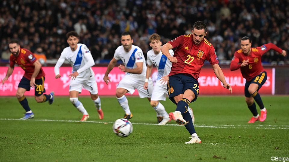 Spain takes full advantage of Sweden's points loss in the World Cup preliminary round |  UEFA World Cup 2022 Qualifiers