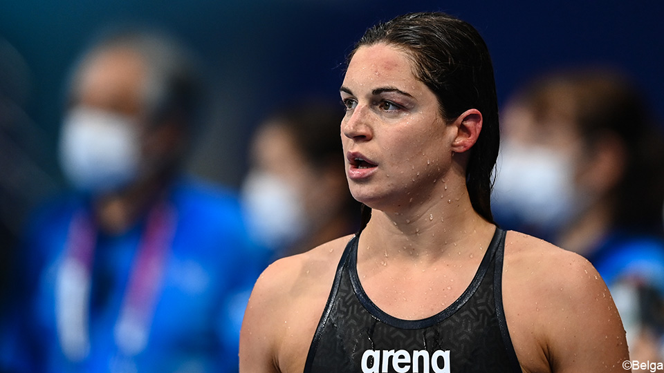 Fanny Lecluyse (29 years old) takes off her swimsuit: "You won't see me doing some rounds soon" |  swimming