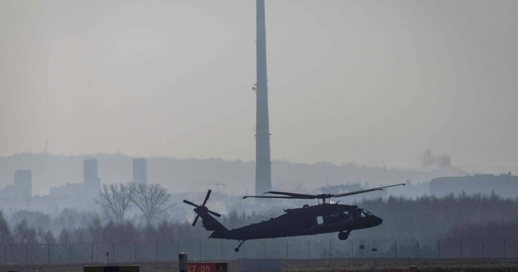 At least four killed in helicopter crash on US military base abroad