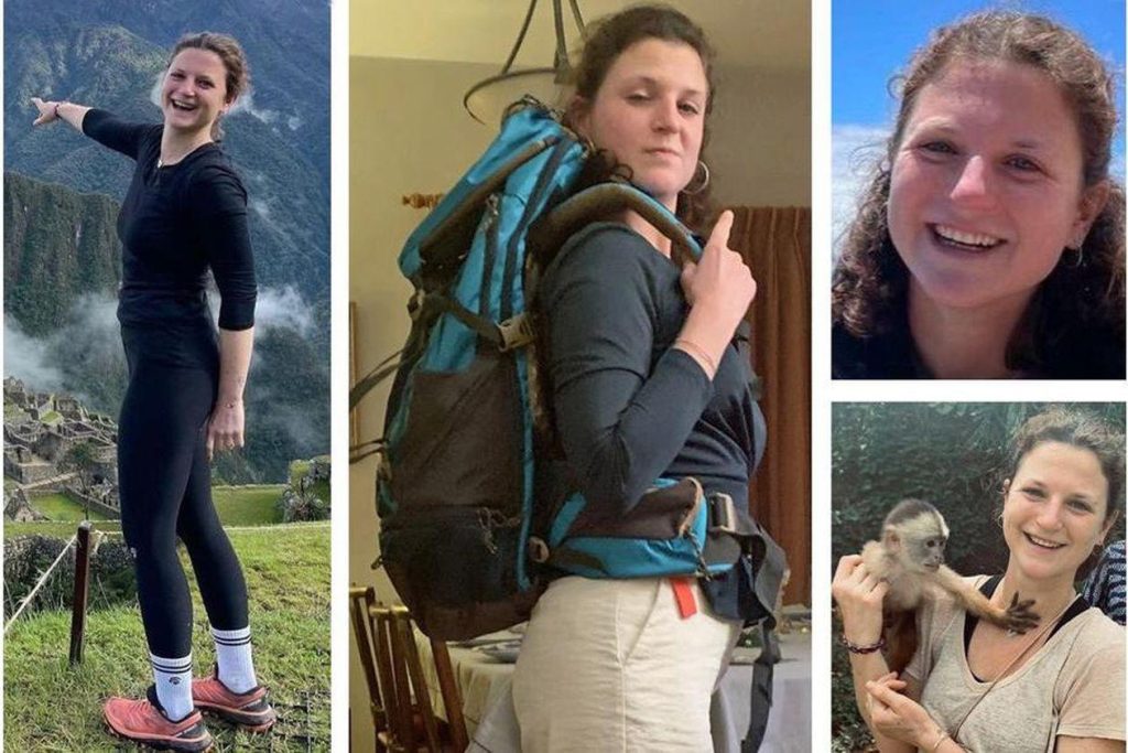 The chief of rescue workers fears that the missing 28-year-old Natasha de Crombroughi has fallen into a river in Peru. (Linkebeek)