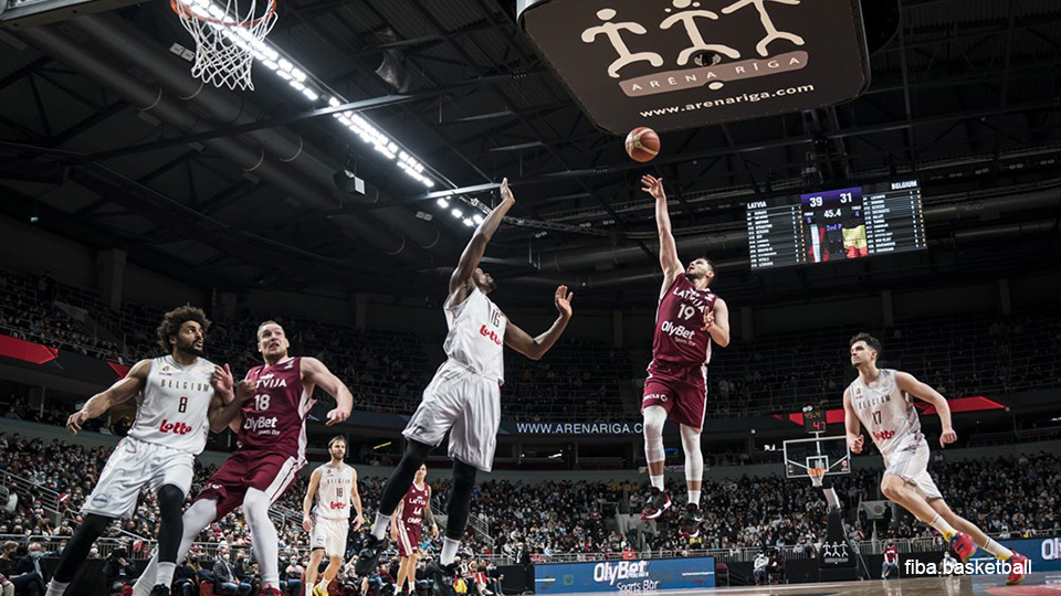 The Belgian Lions again suffered a painful defeat against Latvia after the penultimate minute |  Belgian black