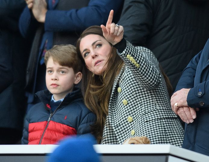Prince George looks a lot like his grandmother Diana, according to the British.