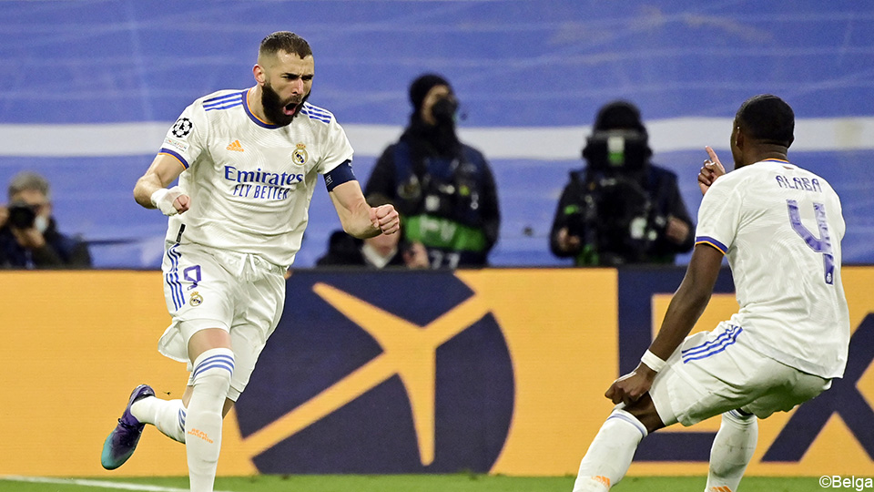 Benzema presents a miraculous return to Real with three, another deception for Paris Saint-Germain |  UEFA Champions League 2021/2022