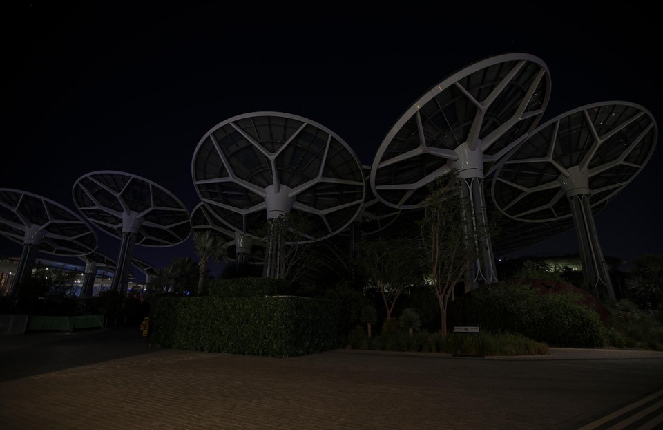Turn off the lights in Dubai at the Expo 2020 pavilion 
