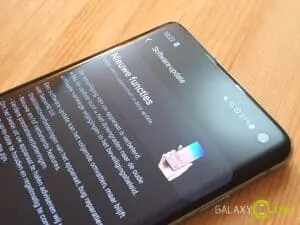 Samsung Galaxy S10 Update