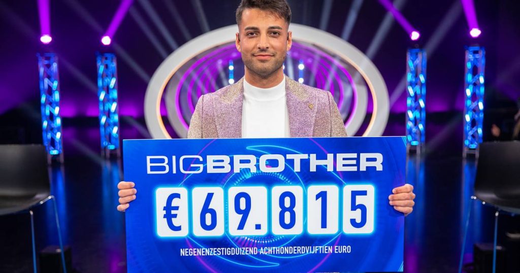 Dutch businessman Salar wins 'Big Brother': 'I will celebrate for a few days with this money!'  † Showbiz