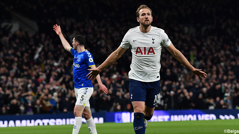 Harry Kane and his teammates play the match against weak Everton |  English Premier League 2021/2022