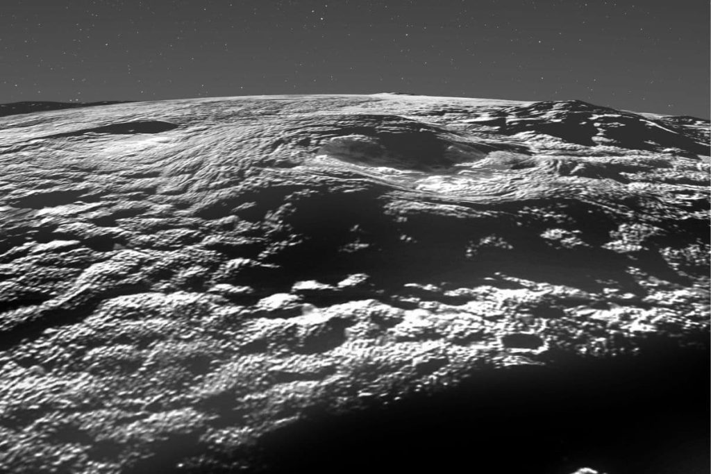 Ice volcanoes up to 7 km high have been spotted in Pluto