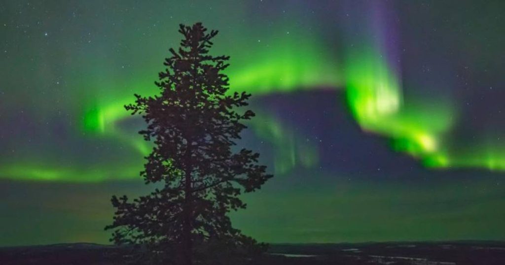 The northern lights were seen last night in various places in Western Europe |  Weather News