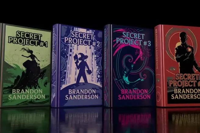 Brandon Sanderson Secret Project Boxes