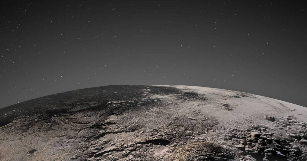 Scientists claim the existence of ice volcanoes on the dwarf planet Pluto |  science and planet