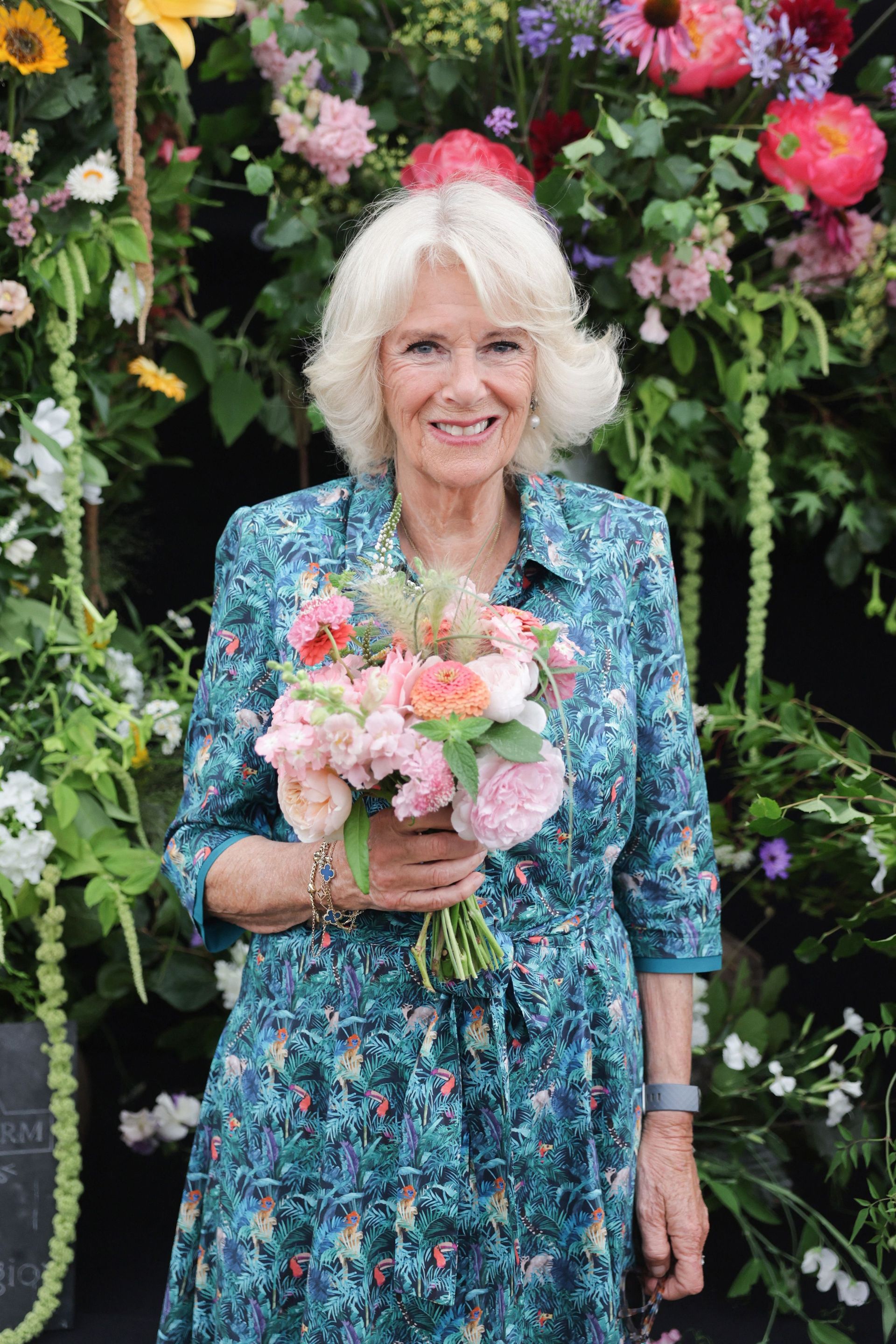 Camilla at the Sandringham Flower Show