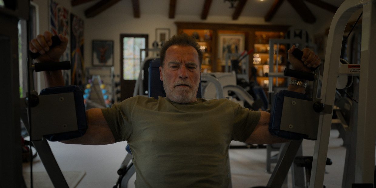 Picture of Arnold Schwarzenegger in the movie 