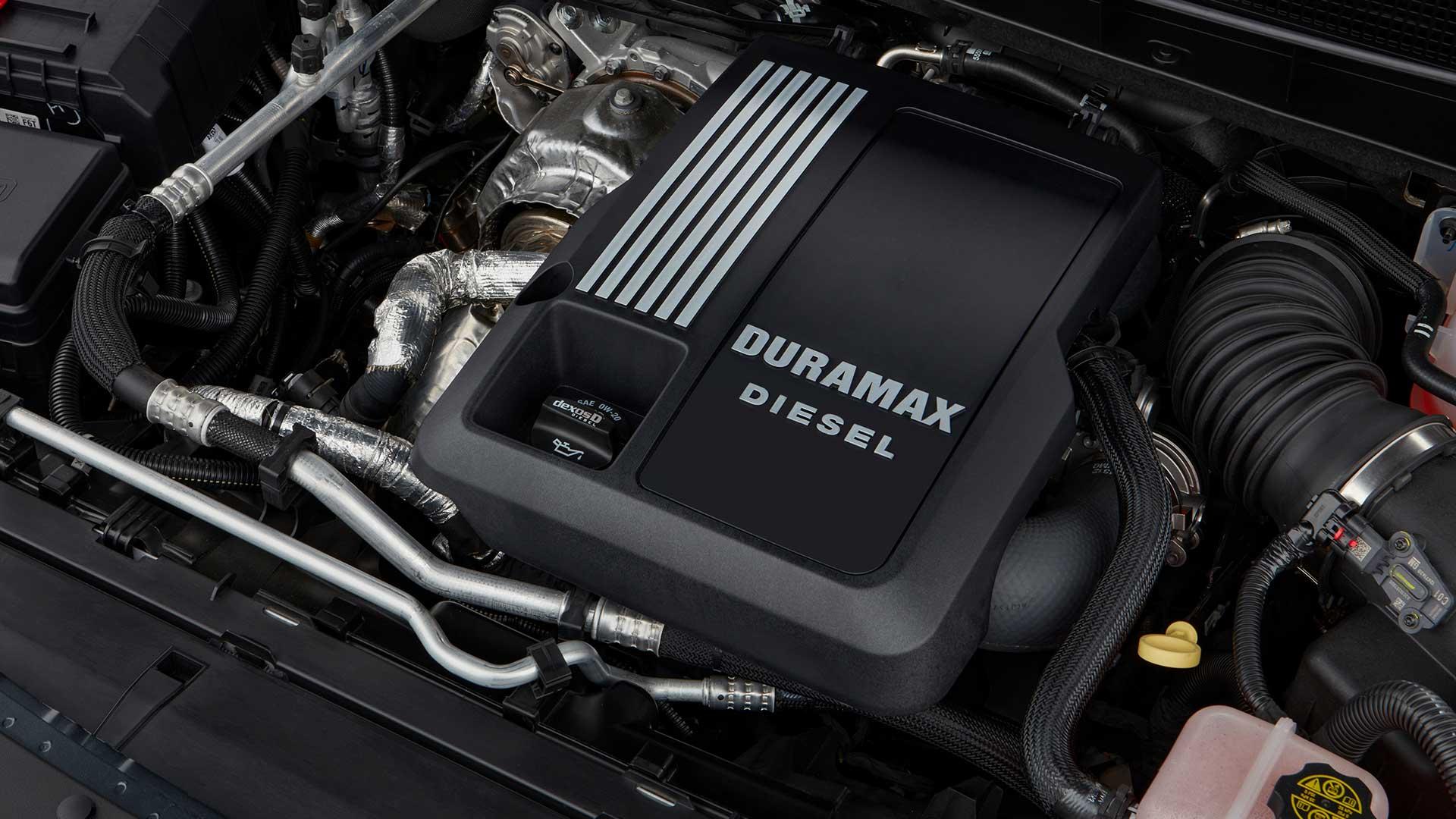GMC Duramax diesel engine