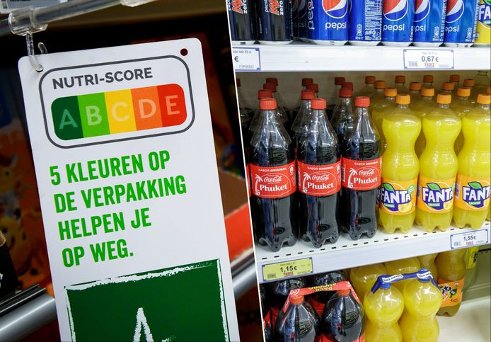 For drinks, only water will now receive a Nutri-Score A.