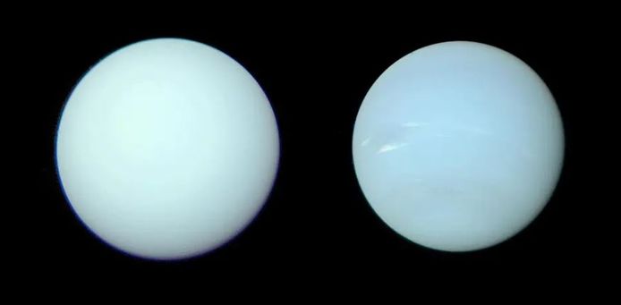 Uranus and Neptune are much more similar than previously thought.