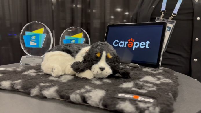 Carepet monitors the health of your four-legged friend.