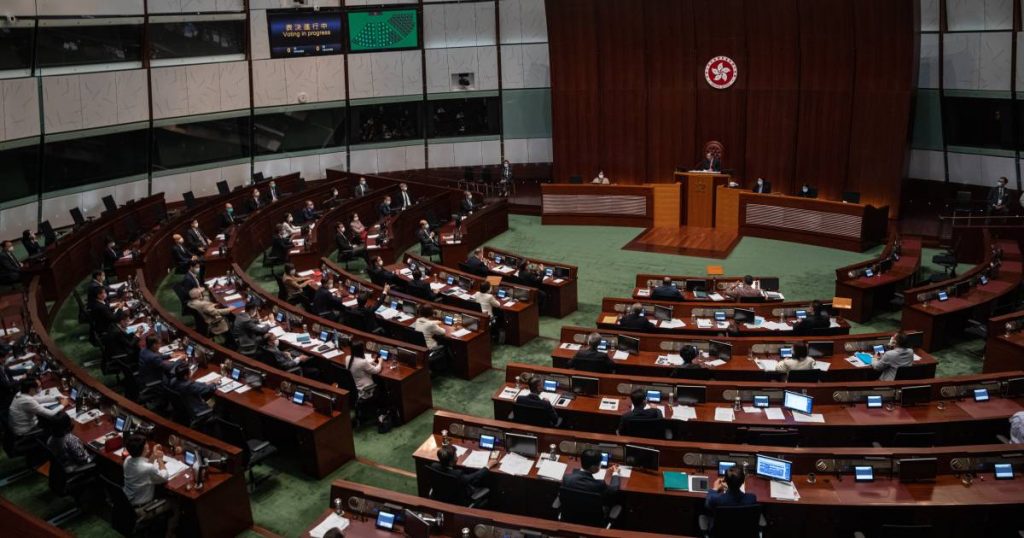 China maintains a grip on Hong Kong: Parliament approves a radical change of the electoral system |  abroad
