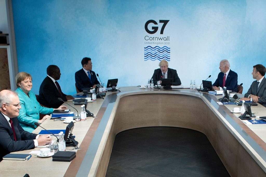The G7 wants to limit China's influence with its infrastructure plan...