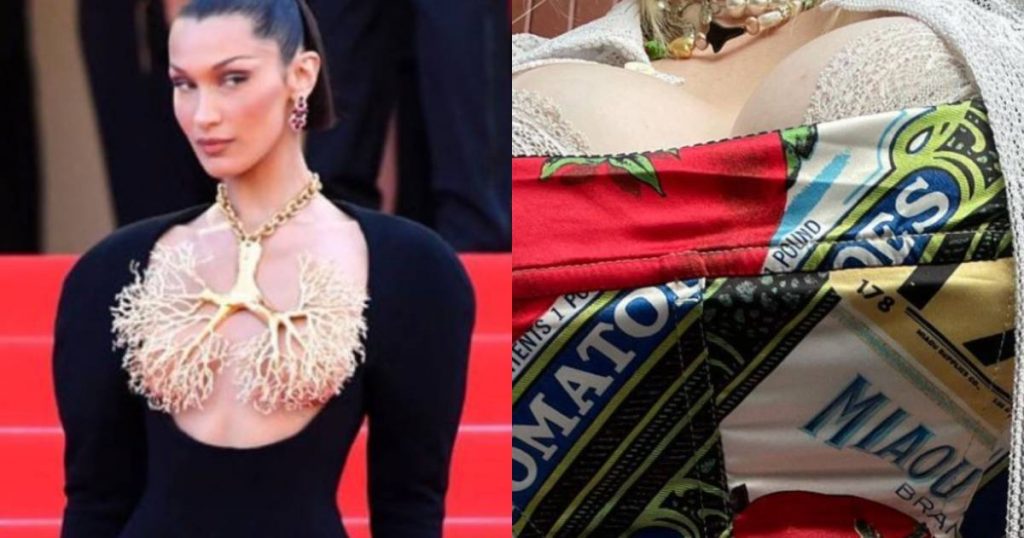 Celebrities 24/7.  Bella Hadid covers her chest in an original way and Billie Eilish shares a sexy photo |  Famous