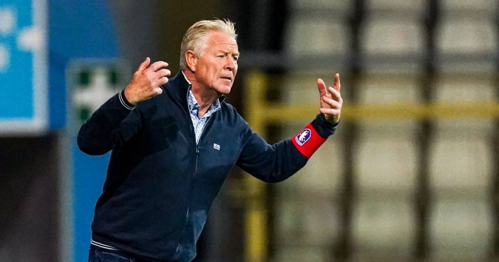 Beerchot intervenes after a disappointing 1 and expels Peter Mays and Stork in the photo as successor |  belgian football