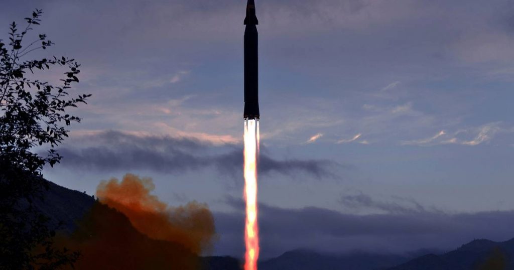 North Korea: A new hypersonic missile fell into the sea |  North Korea