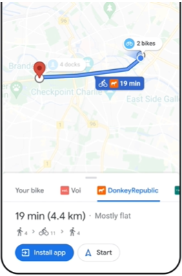 3 new features for Google Maps: eco-tracks and bike navigation