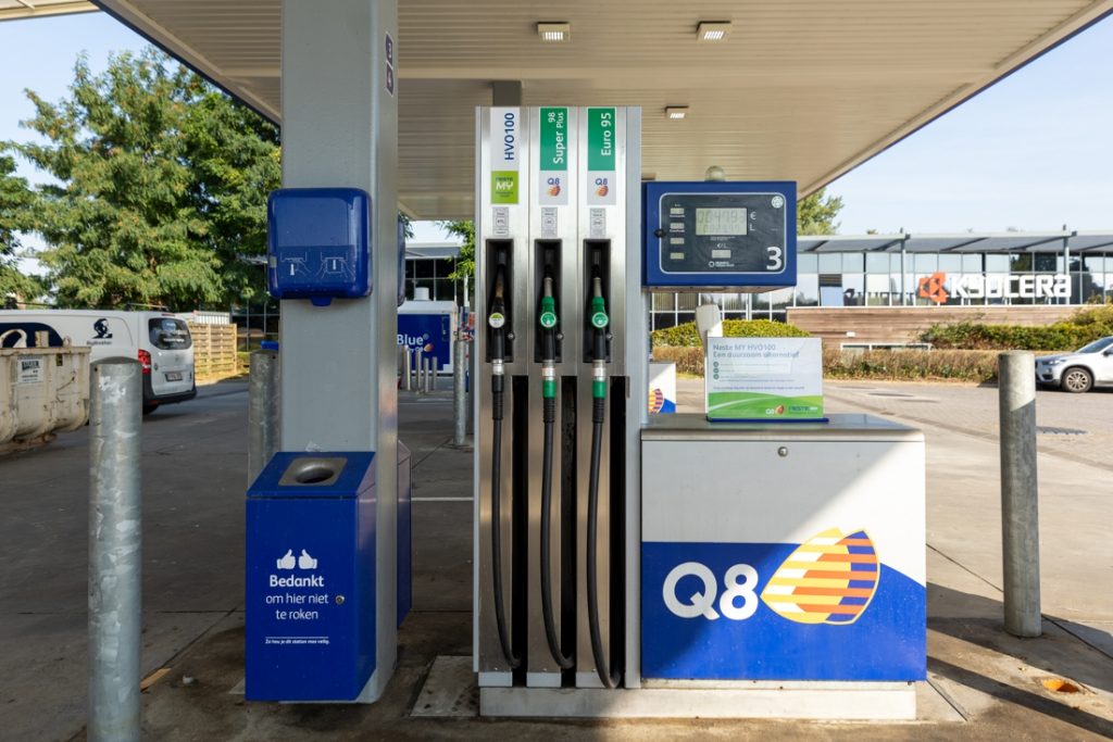 Q8 introduces renewable diesel at the Mechelen filling station (Mechelen)