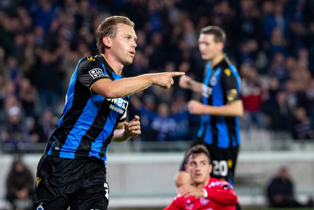 Uitgerekend Ruud Vormer schiet Club Brugge met twee doelpunten naar de zege tegen KV Kortrijk