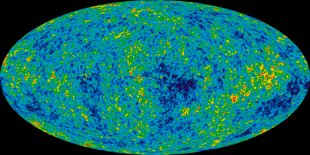 A universe without dark matter explains background radiation
