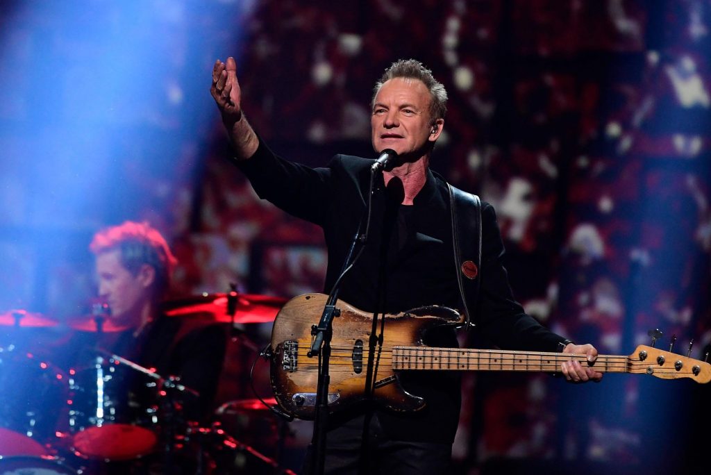 Sting is releasing a new album, and favorite song is about Anto...