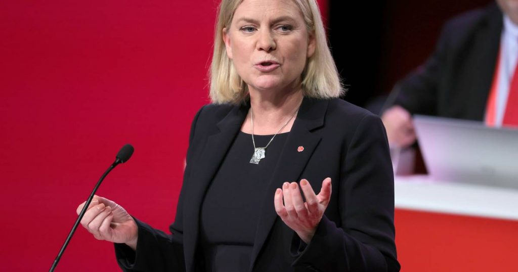 A social democracy on its way to becoming Sweden's first female prime minister |  Abroad